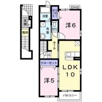 フィオーレ・Rの間取り