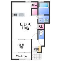 物件の間取り画像