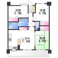物件の間取り画像