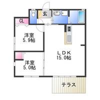 物件の間取り画像