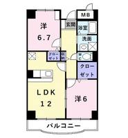 物件の間取り画像
