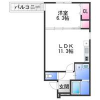 フジパレス高石加茂の間取り
