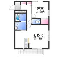 ノアージュⅢの間取り