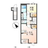 メゾン・ド・リヴィエールの間取り