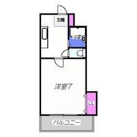 ラフォーレ中之町506の間取り