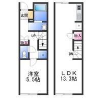 レオネクストカルミアオクイ108の間取り