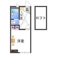 レオパレスゴールドイーストⅢの間取り