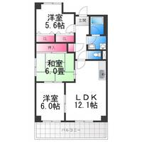 物件の間取り画像