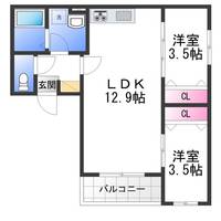 物件の間取り画像