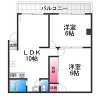 S&T NAKAMOZUの間取り
