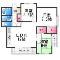 物件の間取り画像