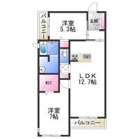 物件の間取り画像