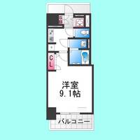 S−RESIDENCE堺altklas510の間取り