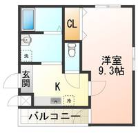 フジパレスソレイユⅡの間取り