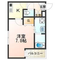 サンハイツ天下茶屋の間取り