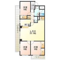 オリオノハイムⅡの間取り