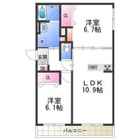 物件の間取り画像