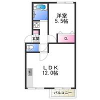 物件の間取り画像