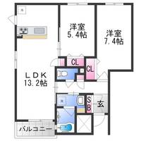 物件の間取り画像