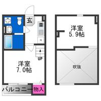 物件の間取り画像