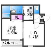 物件の間取り画像