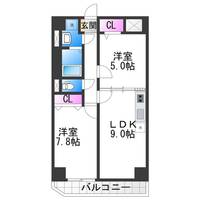 リアライズ今里南の間取り