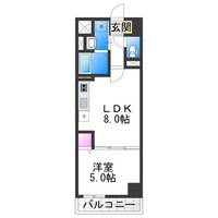 リアライズ今里南の間取り