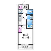 エスリード大阪平野プライムの間取り