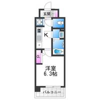 エスリード大阪平野プライムの間取り