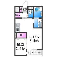 グローハイツ喜連ノースの間取り