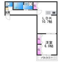グランツあびこWESTの間取り