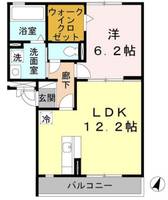 物件の間取り画像