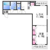 物件の間取り画像