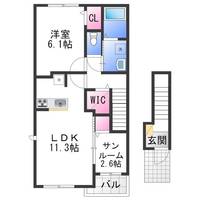 物件の間取り画像