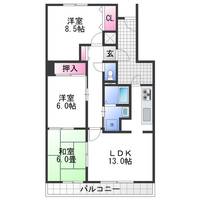 物件の間取り画像