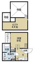 Casa del canario諏訪ノ森の間取り