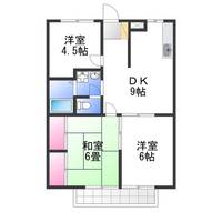 アルベロ福田 Bの間取り