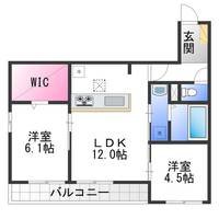 物件の間取り画像