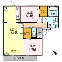 物件の間取り画像