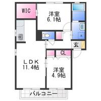 ガーデンパークAの間取り
