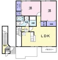 FLOWER STAGE 2の間取り