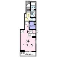 クレアコート Ⅰの間取り