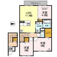 カーサ カンパーニャの間取り