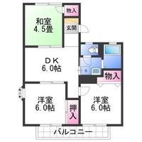 物件の間取り画像