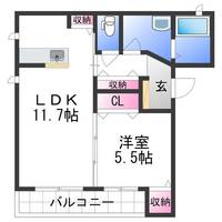 物件の間取り画像