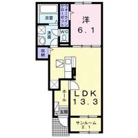 物件の間取り画像