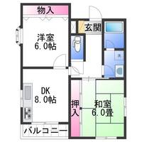 森本マンションの間取り
