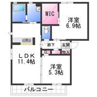 物件の間取り画像