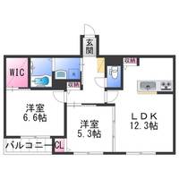 物件の間取り画像