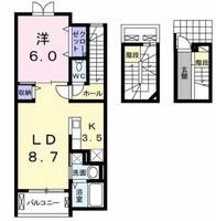 モデッサ クスミールの間取り